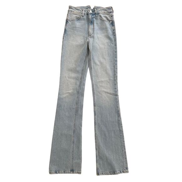 SPRWMN - Micro Flare Jeans in Lightwash Blue - Picture 1 of 5